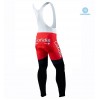 Set Fietsshirt Lange Mouw + Lange Koersbroek 2020 Cofidis Pro Team N001 Winter Thermal Fleece